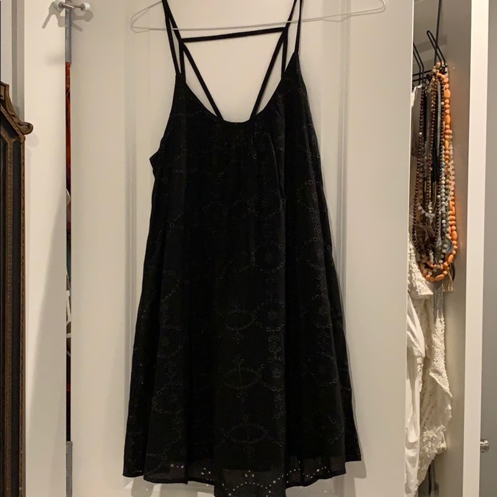 ASTR black swing dress